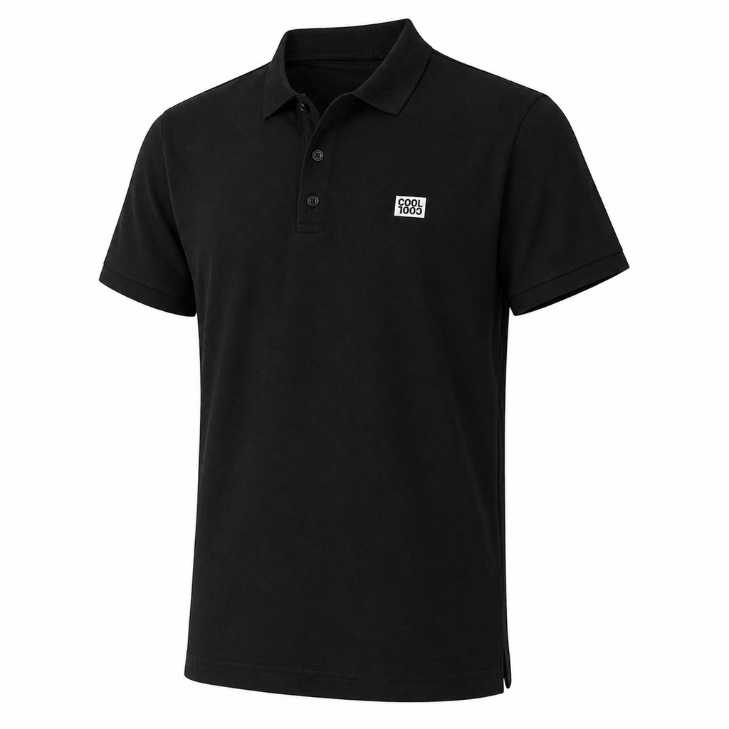 Polo noir COOLCOOL