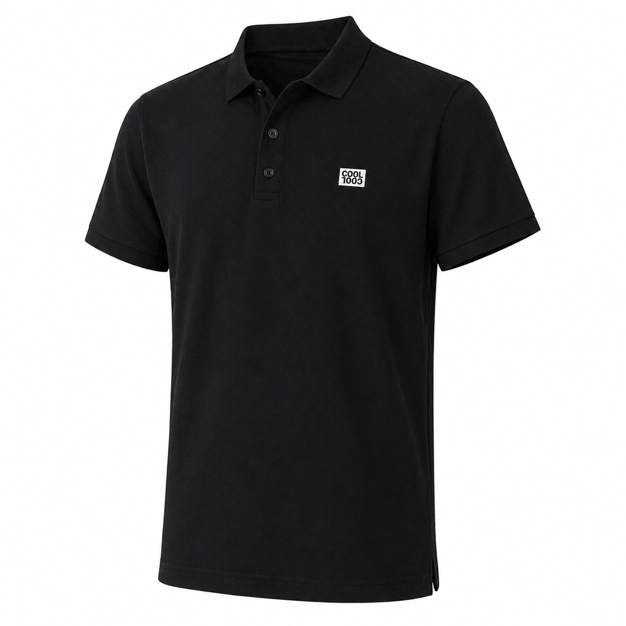 Polo noir COOLCOOL